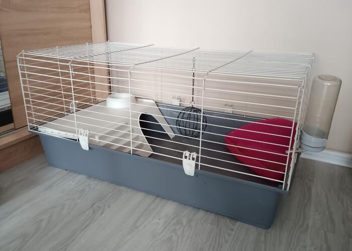 Grajewo ogłoszenia: Witam sprzedam klatkę dla królika z pełnym wyposażeniem,...