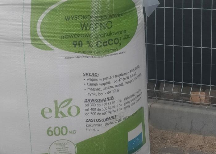 Grajewo ogłoszenia: Sprzedam wapno w big bagach po 600 kg. Możliwość dowozu. Więcej...