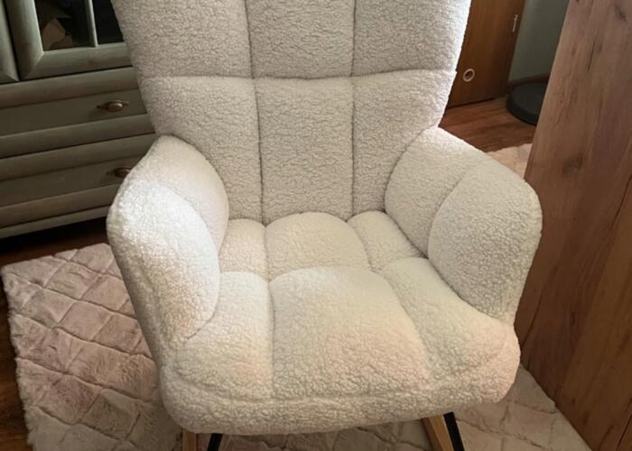 Grajewo ogłoszenia: Sprzedam nowy fotel bujany. 
Fotel taki jak na zdjęciu ( ten...