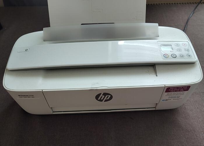 Grajewo ogłoszenia: Sprzedam drukarkę skaner 2w1 bez tuszu firma HP DeskJet 3750 stan...